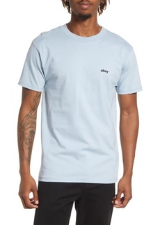 Obey Men's Double Face Cotton Crewneck T-Shirt in Good Grey at Nordstrom