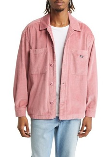 Obey Monte Corduroy Button-Up Shirt Jacket