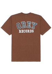Obey Records Tee