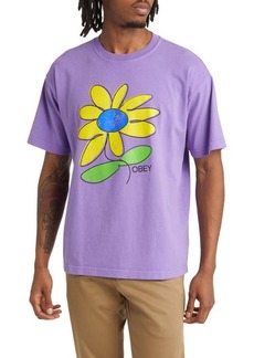 Obey Sunflower Graphic T-Shirt