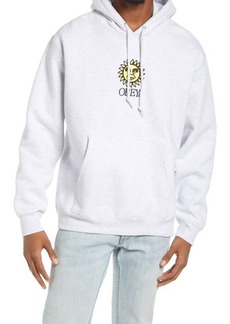 Obey Sunshine Graphic Pullover Hoodie in Ash Grey at Nordstrom