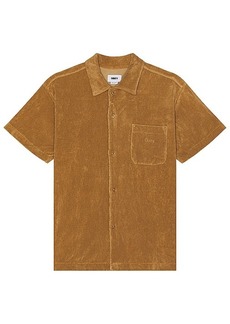 Obey Terry Cloth Button Up Shirt