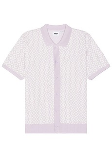 Obey Testament Button Up Polo