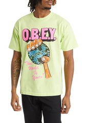 Obey The World is Yours Graphic Tee