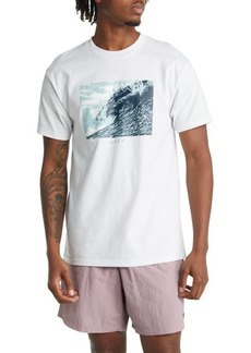 Obey Wave of Distress Graphic Tee in White at Nordstrom