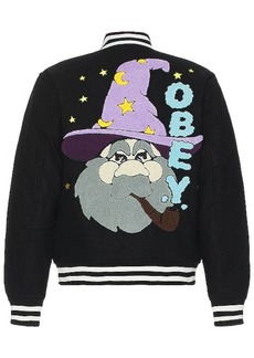 Obey Wizard Varsity Jacket