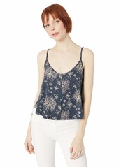 OBEY Womens Hughes Knit CAMI  LARGE