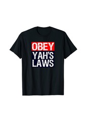 Obey Yah's Laws Hebrew Israelite T-Shirt