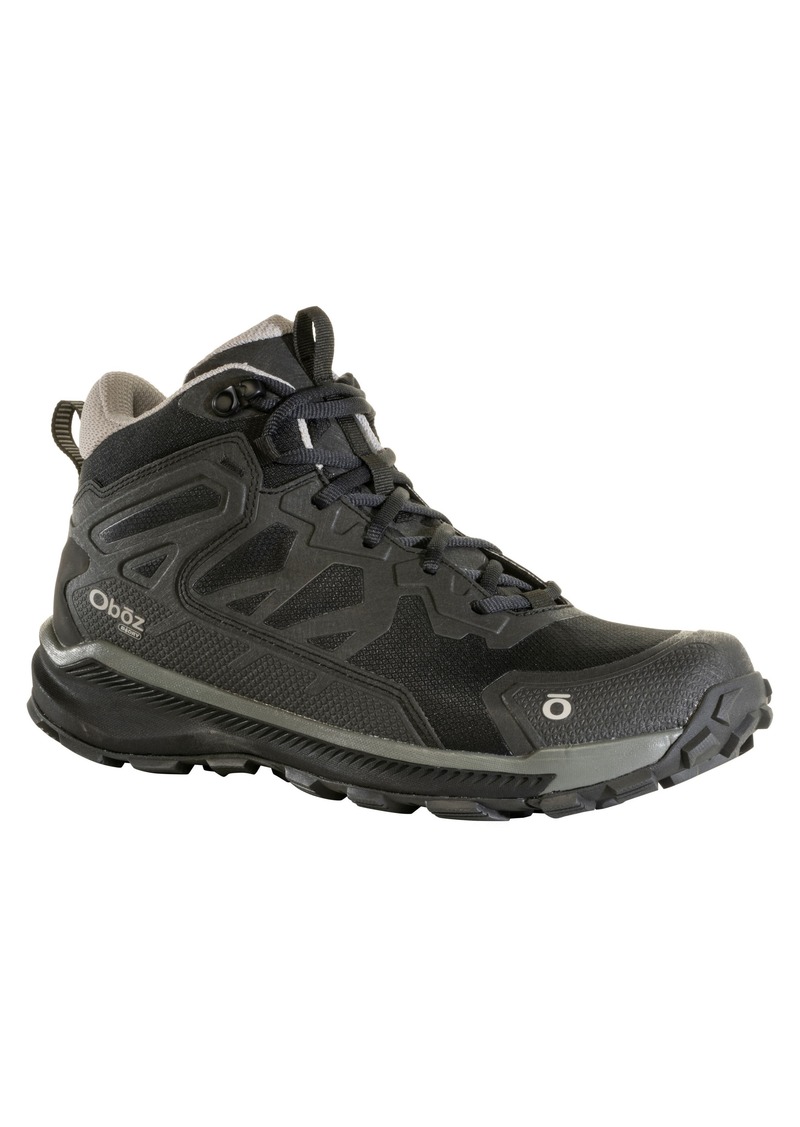 Oboz Katabatic Mid B-Dry Waterproof Hiking Sneaker in Black Sea at Nordstrom Rack