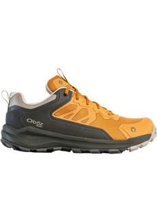 Oboz Men's Katabatic Low B-Dry Hiking Shoes, Size 8.5, Yellow