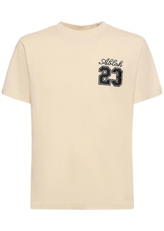 Off-White 23 Logo Slim Cotton T-shirt