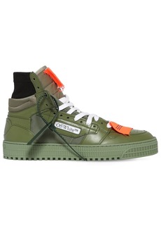 Off-White 3.0 Off Court Leather High Top Sneakers