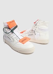 Off-White 3.0 Off Court Leather High Top Sneakers