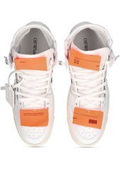 Off-White 3.0 Off Court Leather Sneakers