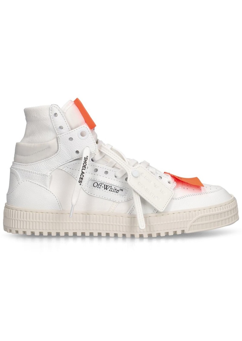 Off-White 3.0 Off Court Leather Sneakers