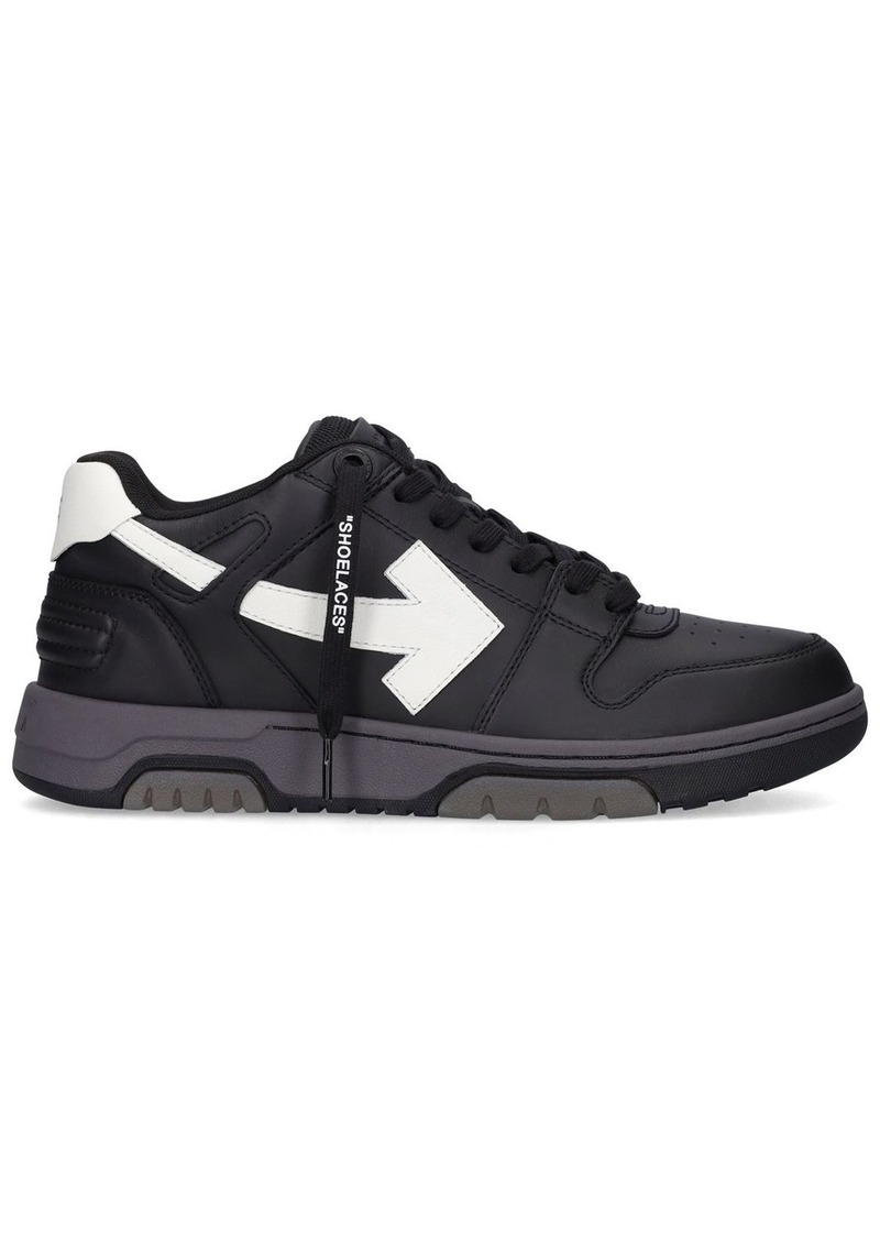 Off-White 30mm Out Of Office Leather Sneakers