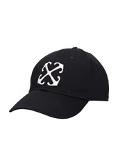 Off-White Arrow Cotton Drill Baseball Cap