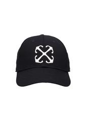 Off-White Arrow Cotton Drill Baseball Cap