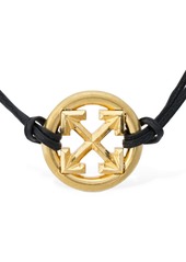 Off-White Arrow Leather Necklace