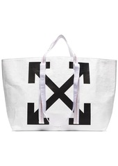 Off-White arrow print tote bag