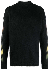 Off-White Arrows motif intarsia-knit jumper