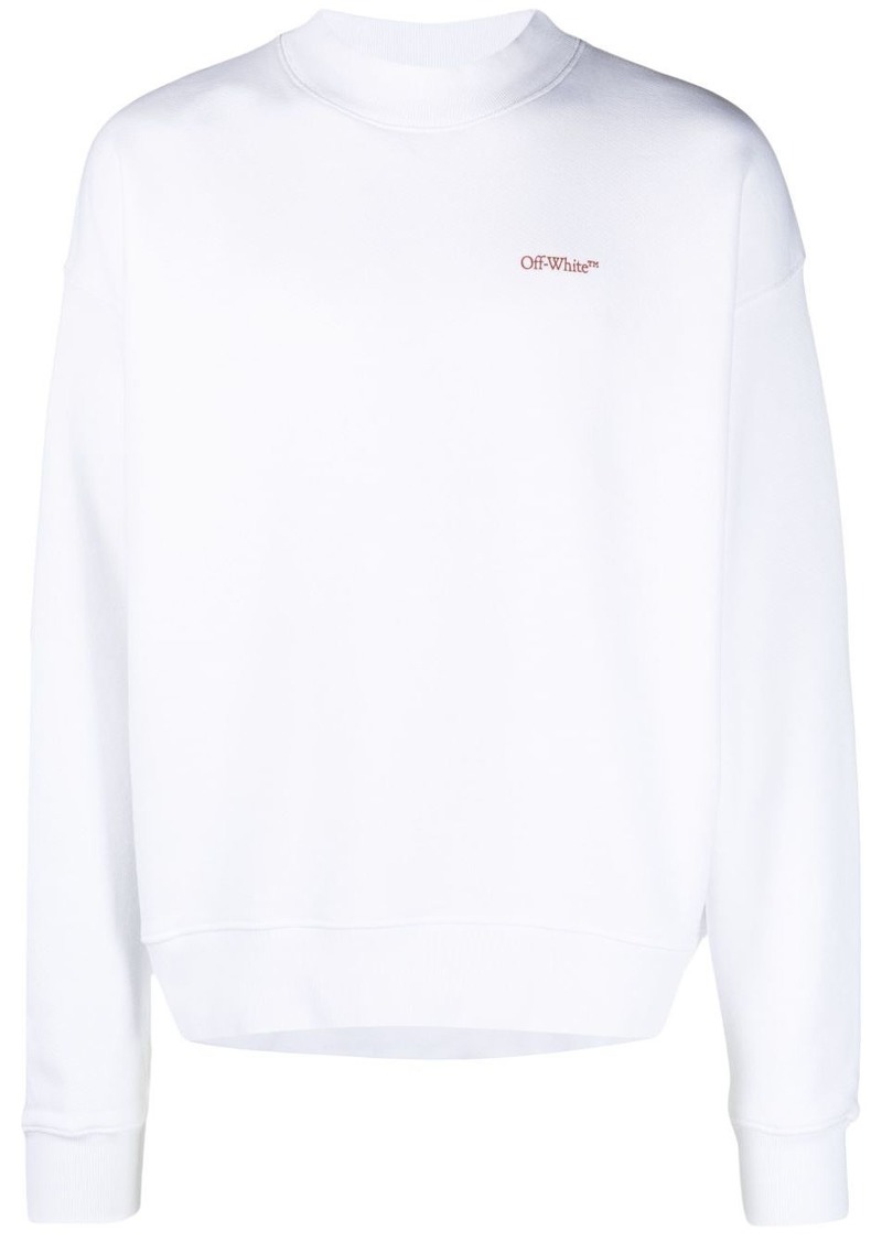 Off-White Arrows organic cotton sweatshirt