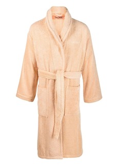 Off-White Arrows-print terry-cloth bathrobe