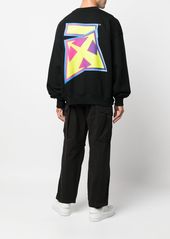 Off-White Arrows print crew neck sweatshirt