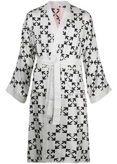 Off-White Arrows print robe