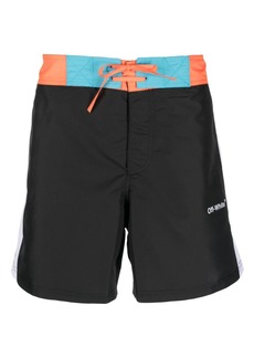 Off-White Arrows print swim shorts