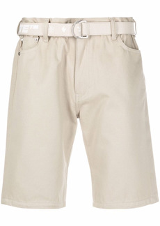 Off-White belted Bermuda shorts