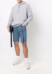 Off-White belted denim shorts