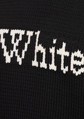 Off-White Big Bookish Chunky Knit Sweater