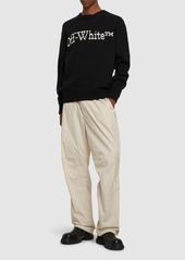 Off-White Big Bookish Chunky Knit Sweater