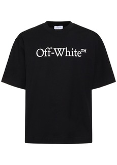 Off-White Big Bookish Skate Cotton T-shirt
