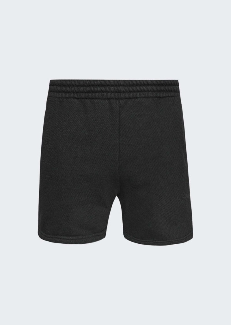 Off-White Bookish Laundry Summer Sweat Shorts