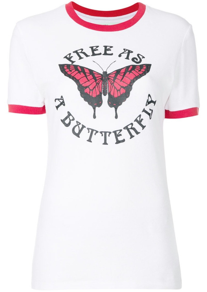 Off-White butterfly T-shirt