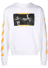 Off-White Caravaggio painting slim sweatshirt