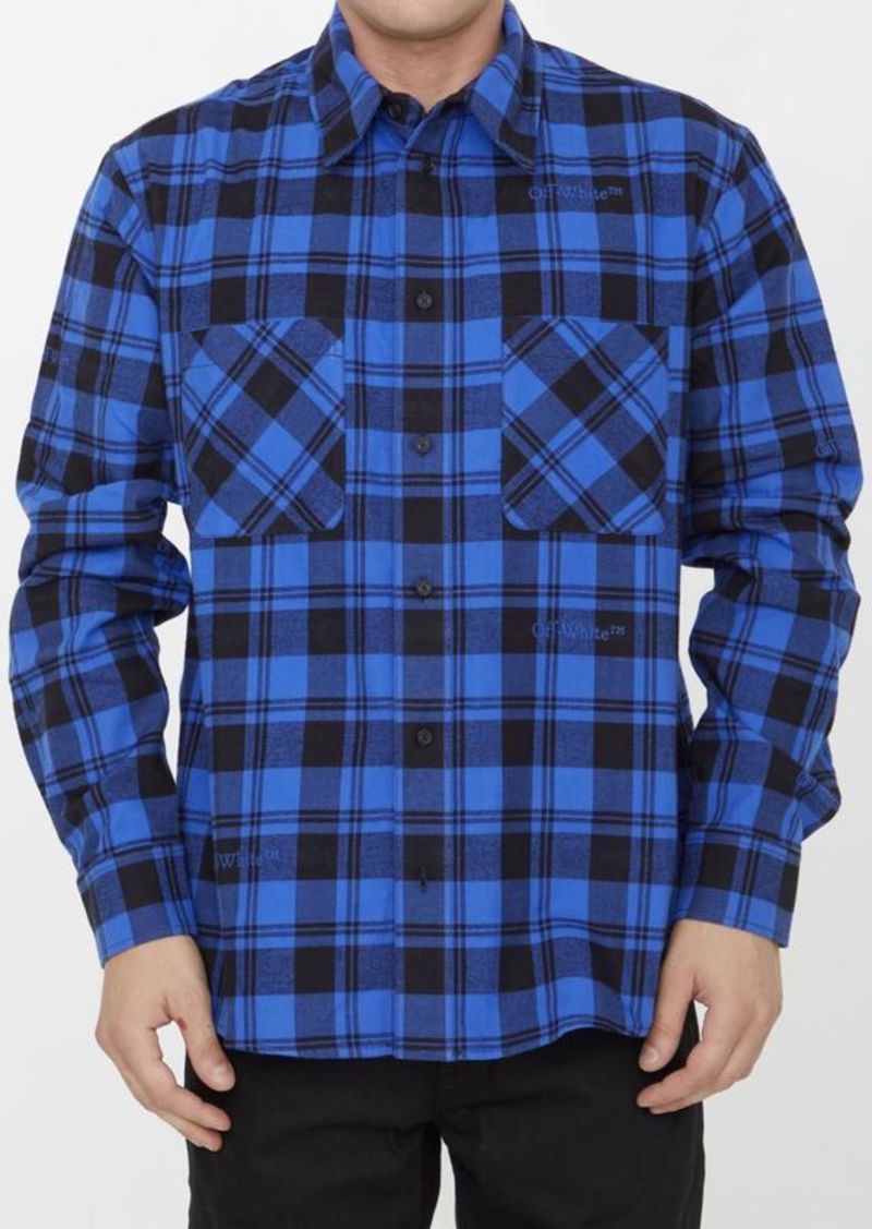 Off-White Check flannel shirt