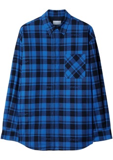 Off-White checked flannel shirt