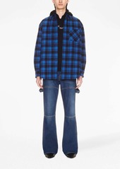 Off-White checked flannel shirt