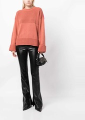 Off-White colour-block ribbed-knit jumper