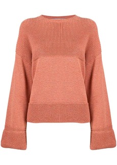 Off-White colour-block ribbed-knit jumper