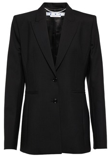 Off-White Corporate wool-blend blazer