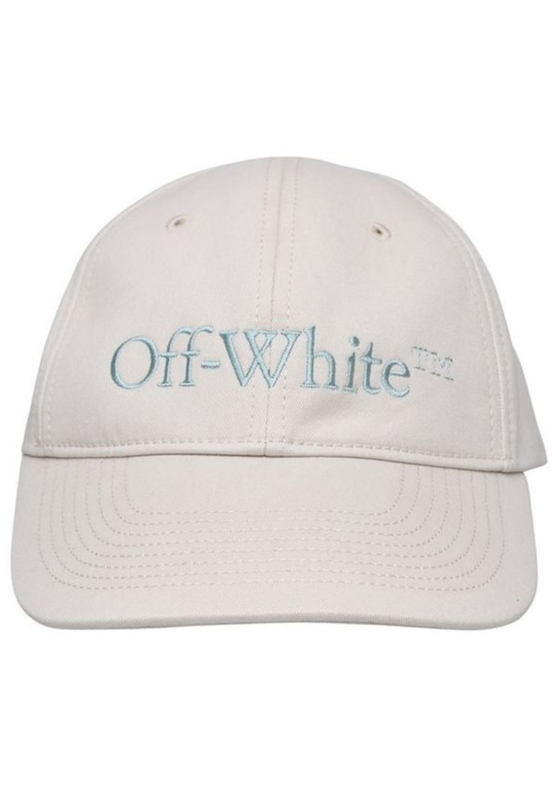 Off-White CREAM COTTON CAP