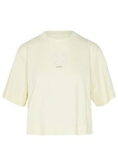 Off-White Cream cotton t-shirt