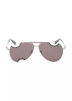 Off-White Dallas 62MM Cut-Out Pilot Sunglasses