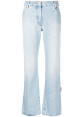 Off-White cropped flared jeans