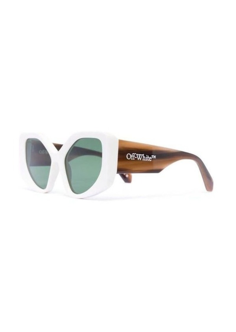 Off-White Denver Sunglasses with Logo in Acetate Man