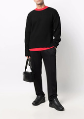 Off-White Diag stripe round-neck jumper